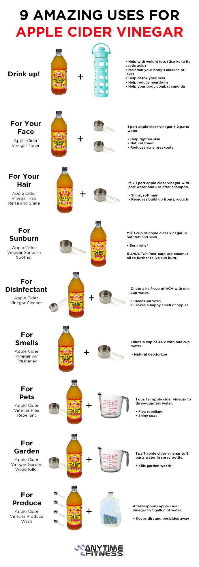 Bragg Apple Cider Vinegar Usages