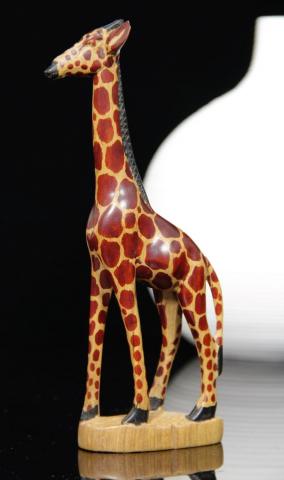 Hand crafted Giraffe Statue