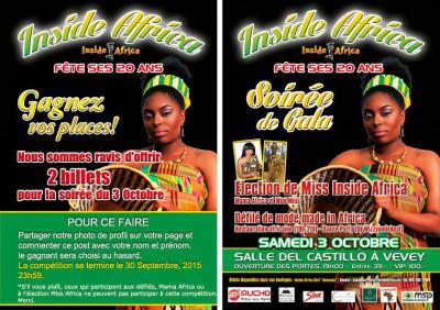 Inside Africa 20th Anniversary Flyer