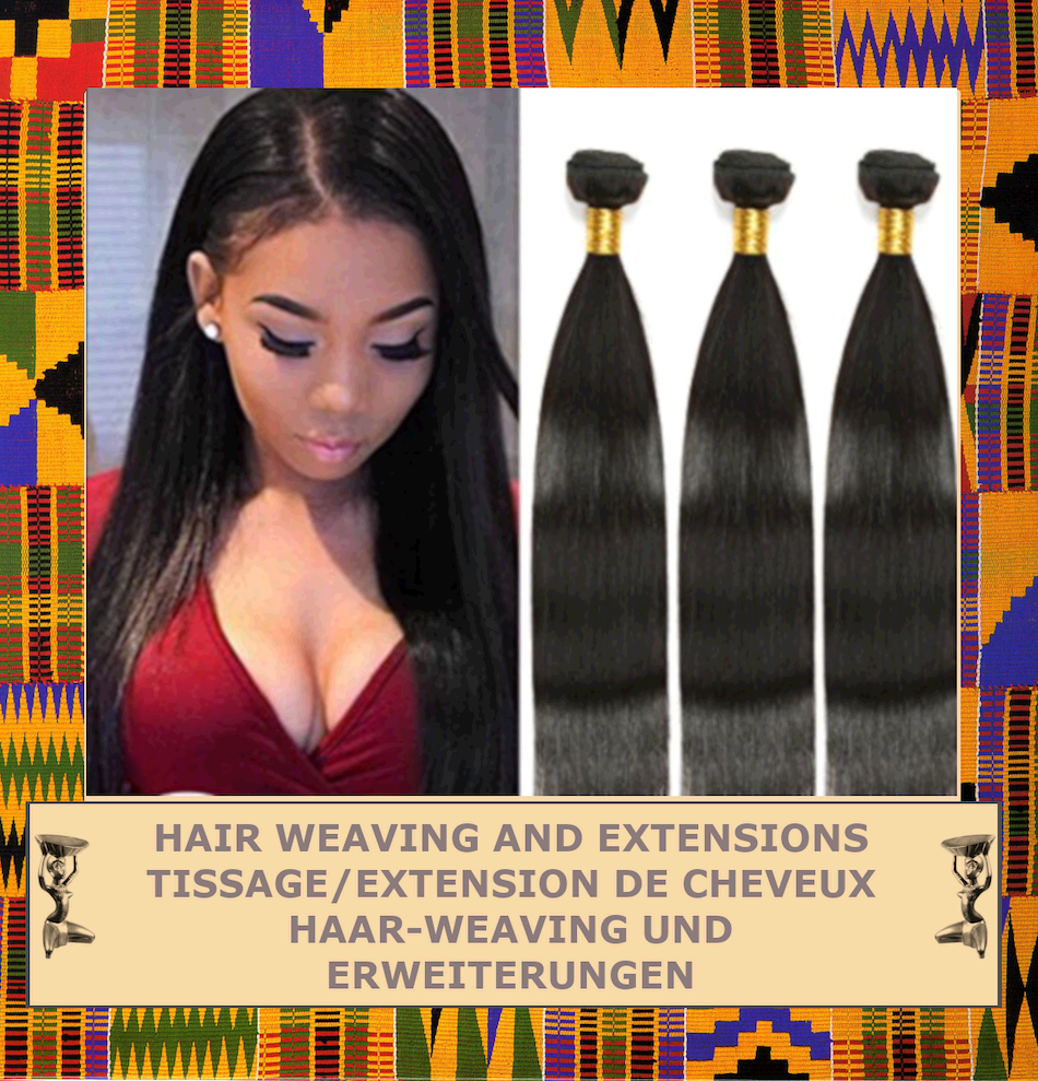 Hair weaving and extensions